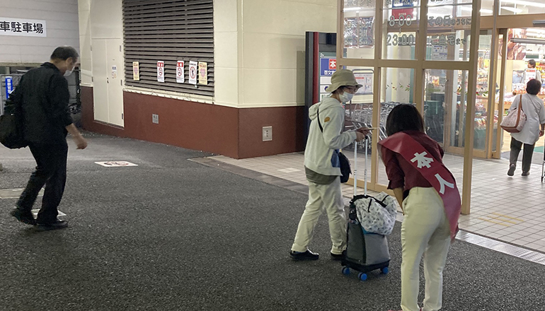 駅頭＠高尾駅